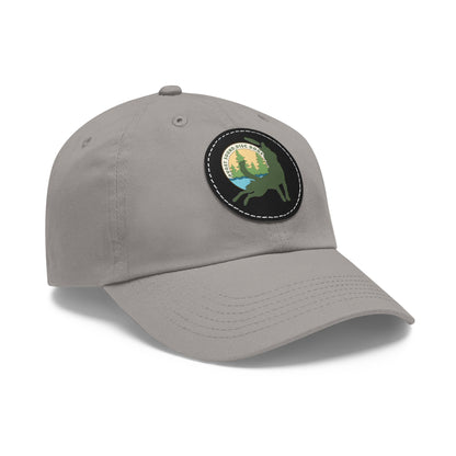 Puget Sound Disc Dogs Hat with Leather Patch (Round)