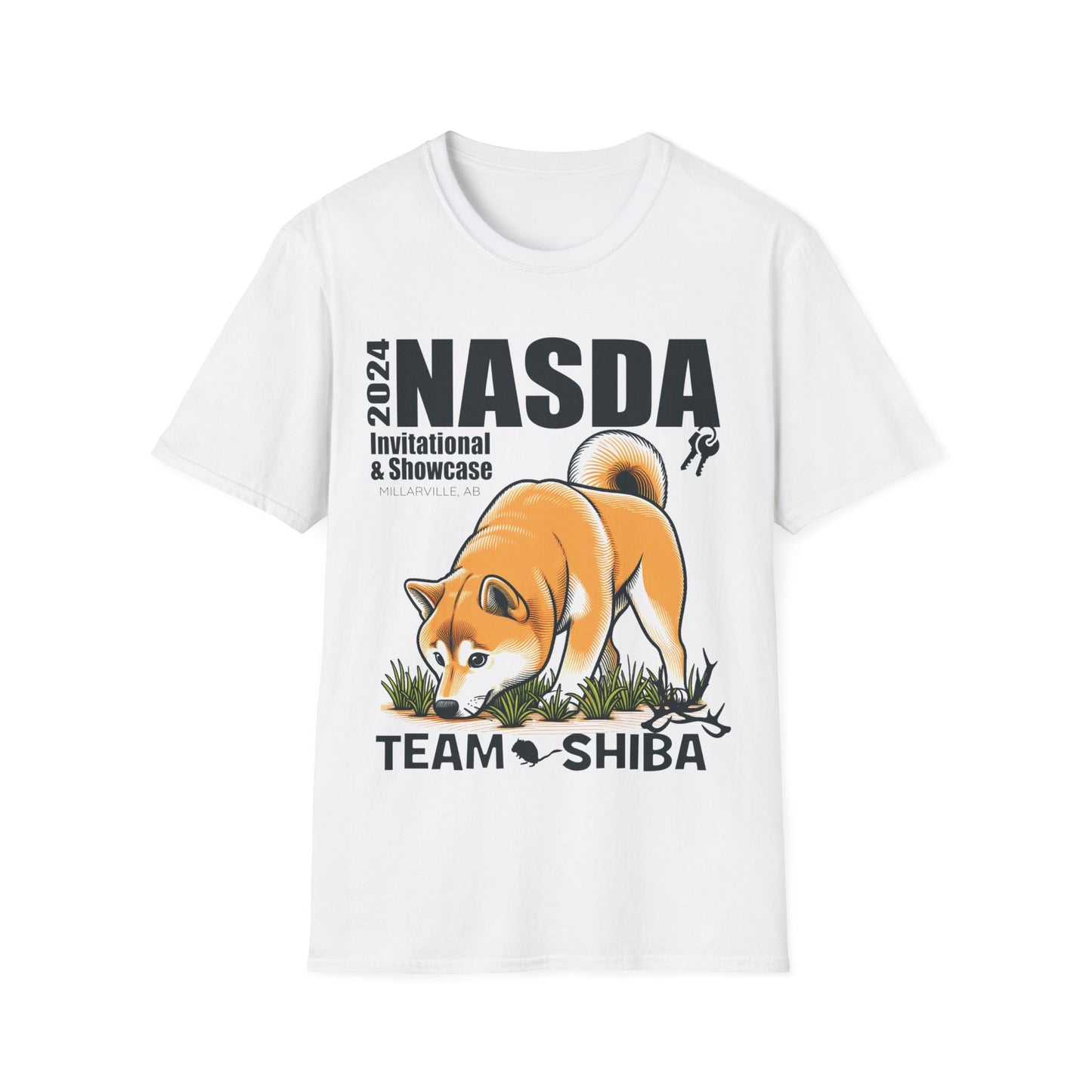 Team Shiba - NASDA  Unisex Softstyle T-Shirt