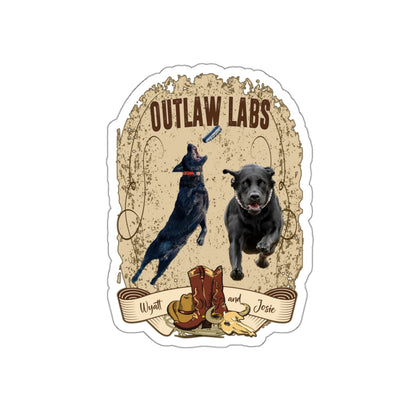 OUTLAW LAB  STICKER