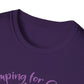 JUMPING FOR CANDI - Flowers Unisex Softstyle T-Shirt