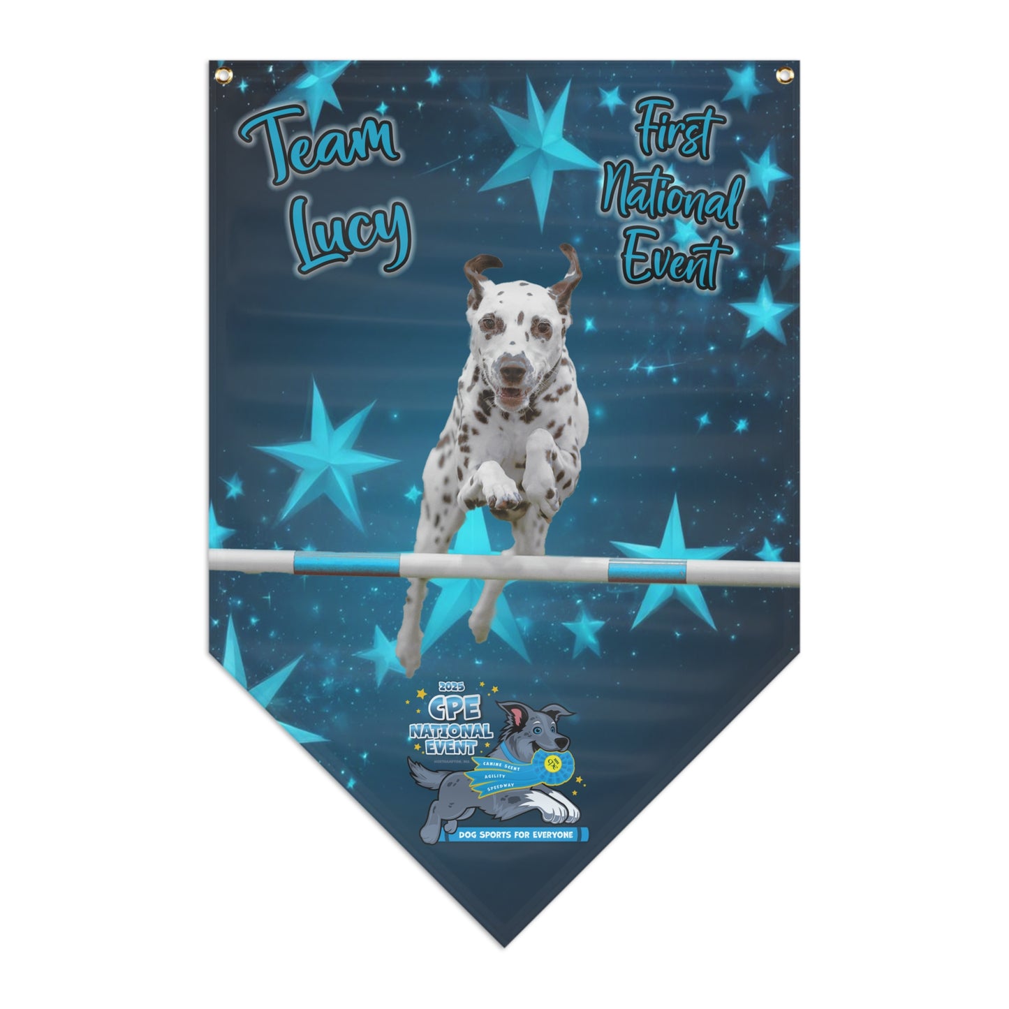 lucy cpe Pennant Banner