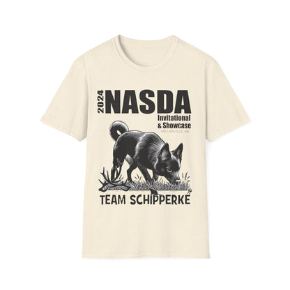 TEAM SCHIPPERKE - NASDA  Unisex Softstyle T-Shirt