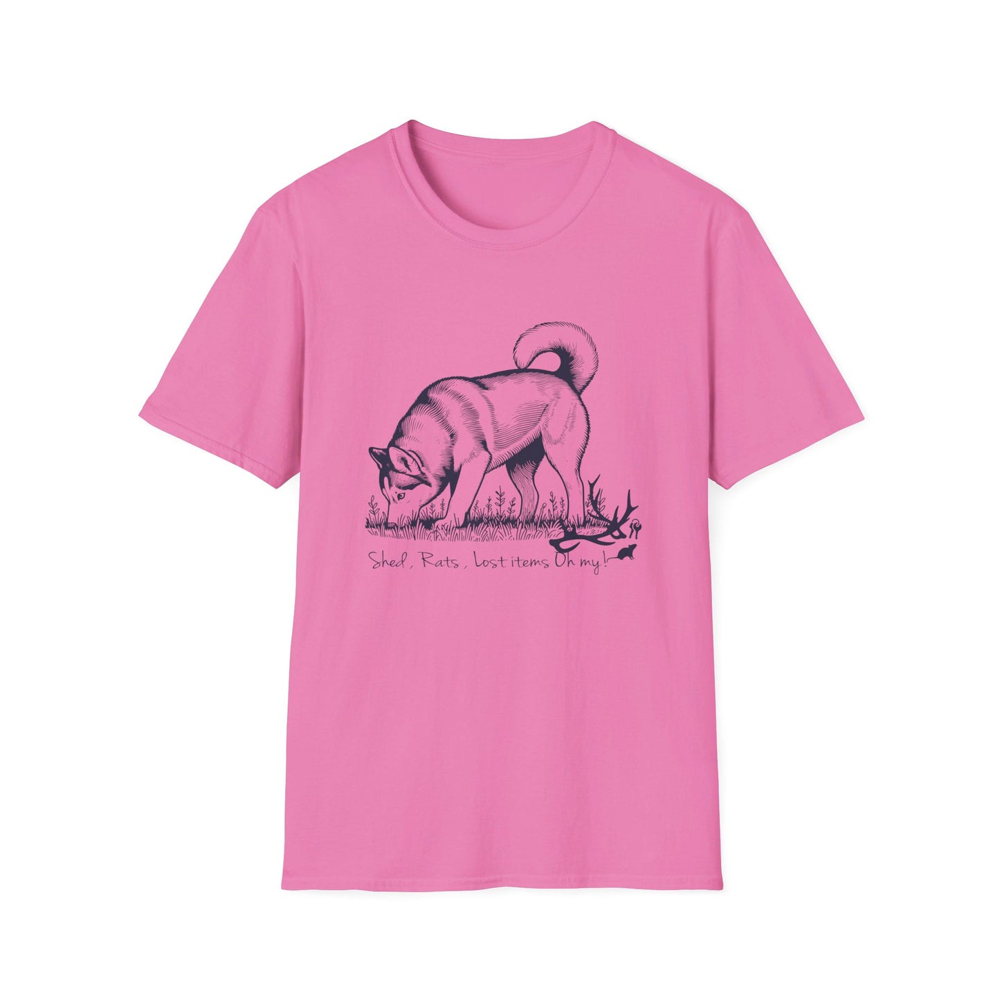 3 HUSKY - SHED RATS ITEM OH MY - Unisex Softstyle T-Shirt