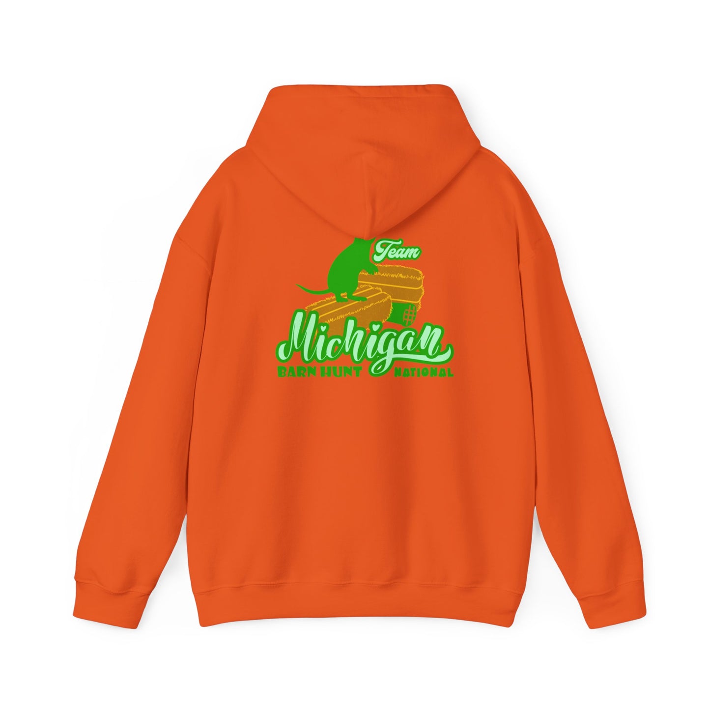 MICHIGAN BARN HUNT Unisex Heavy Blend™ Hooded Sweatshirt