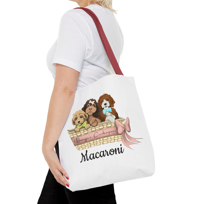 Macaroni  Benjis Cockapoos Tote Bag