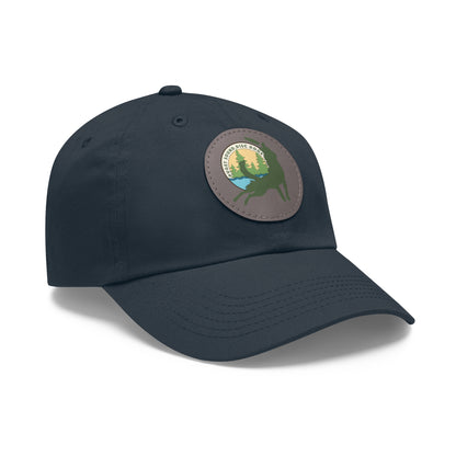 Puget Sound Disc Dogs Hat with Leather Patch (Round)
