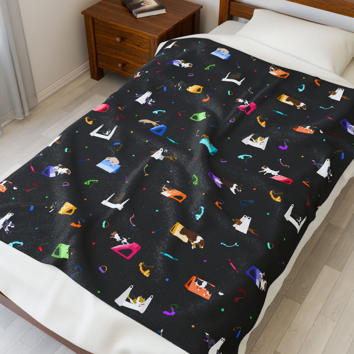 *FLYBALL SAMPLE Velveteen Plush Blanket