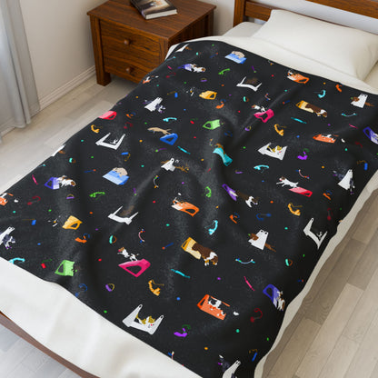 *FLYBALL SAMPLE Velveteen Plush Blanket