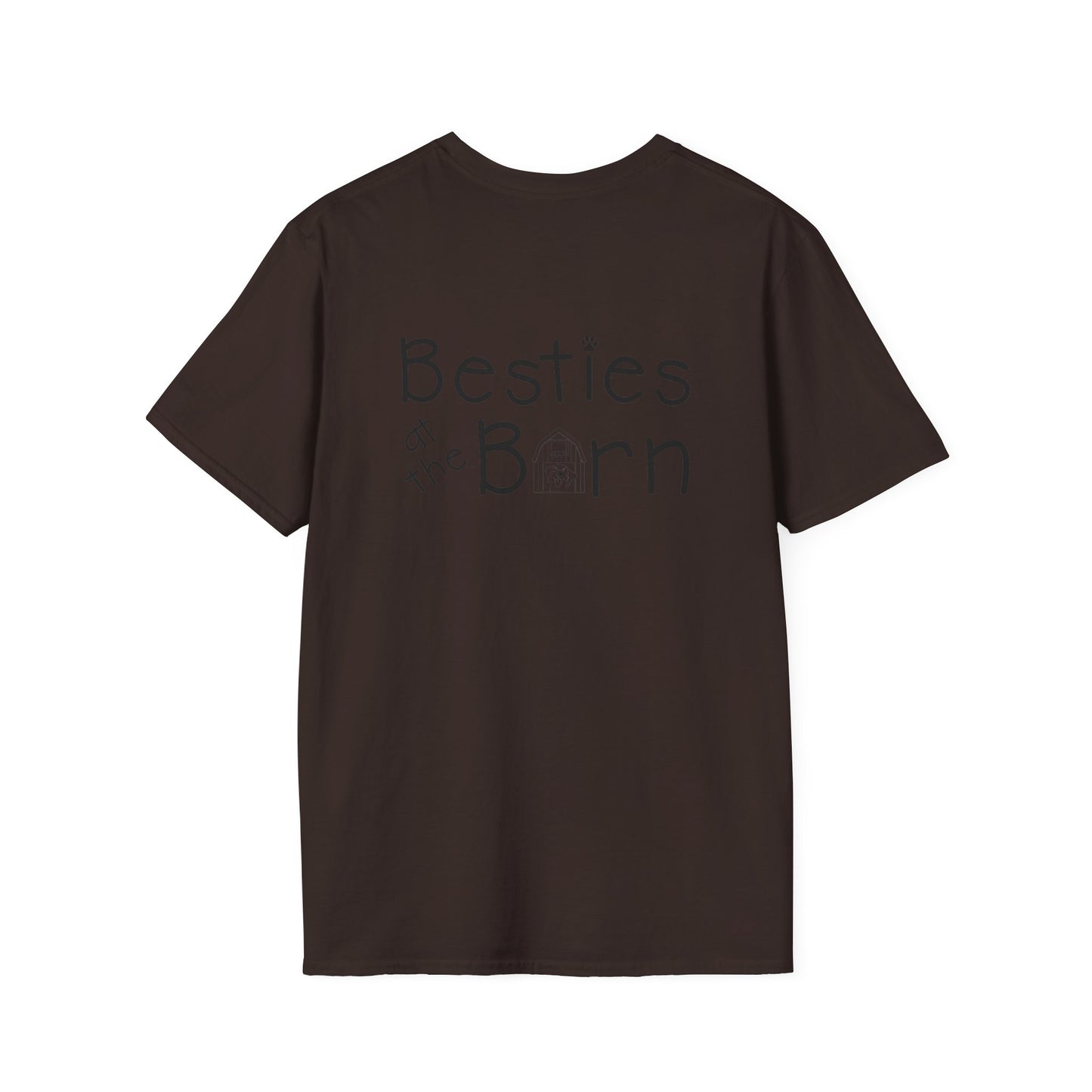 BESTIES AT THE BARN Unisex Softstyle T-Shirt