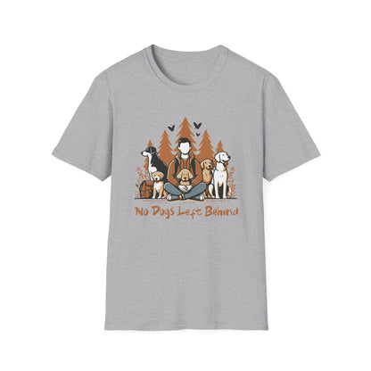 7 No Dogs Left Behind - Unisex Softstyle T-Shirt