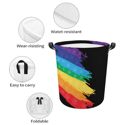 RAINBOW PAWS Collapsible Laundry Basket