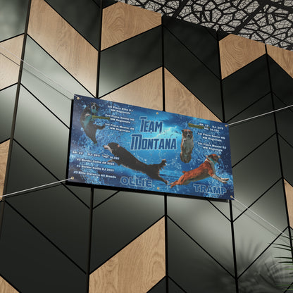 team montana Matte Banner
