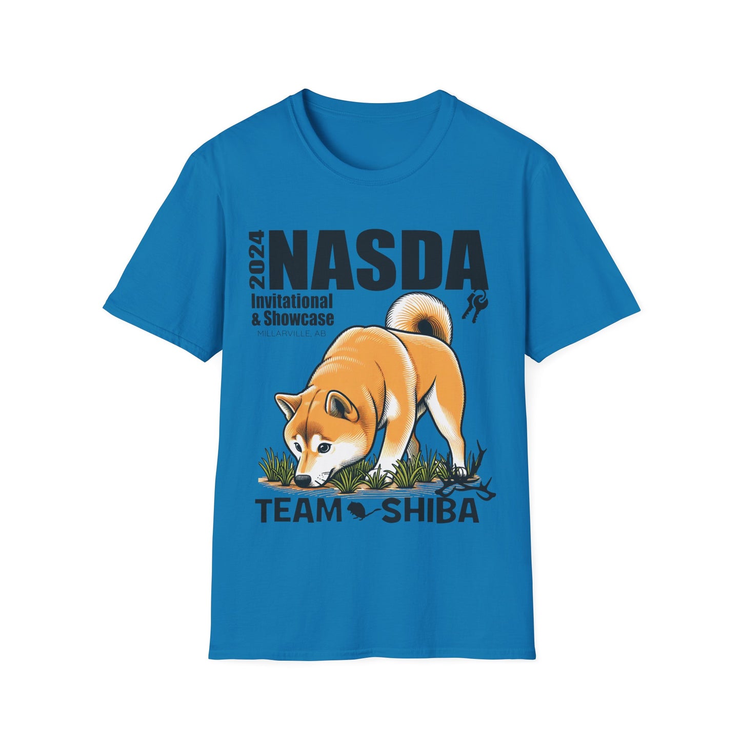 Team Shiba - NASDA  Unisex Softstyle T-Shirt