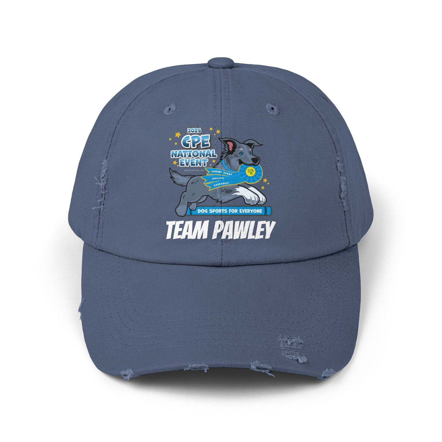 Team Pawley CPE Unisex Distressed Cap