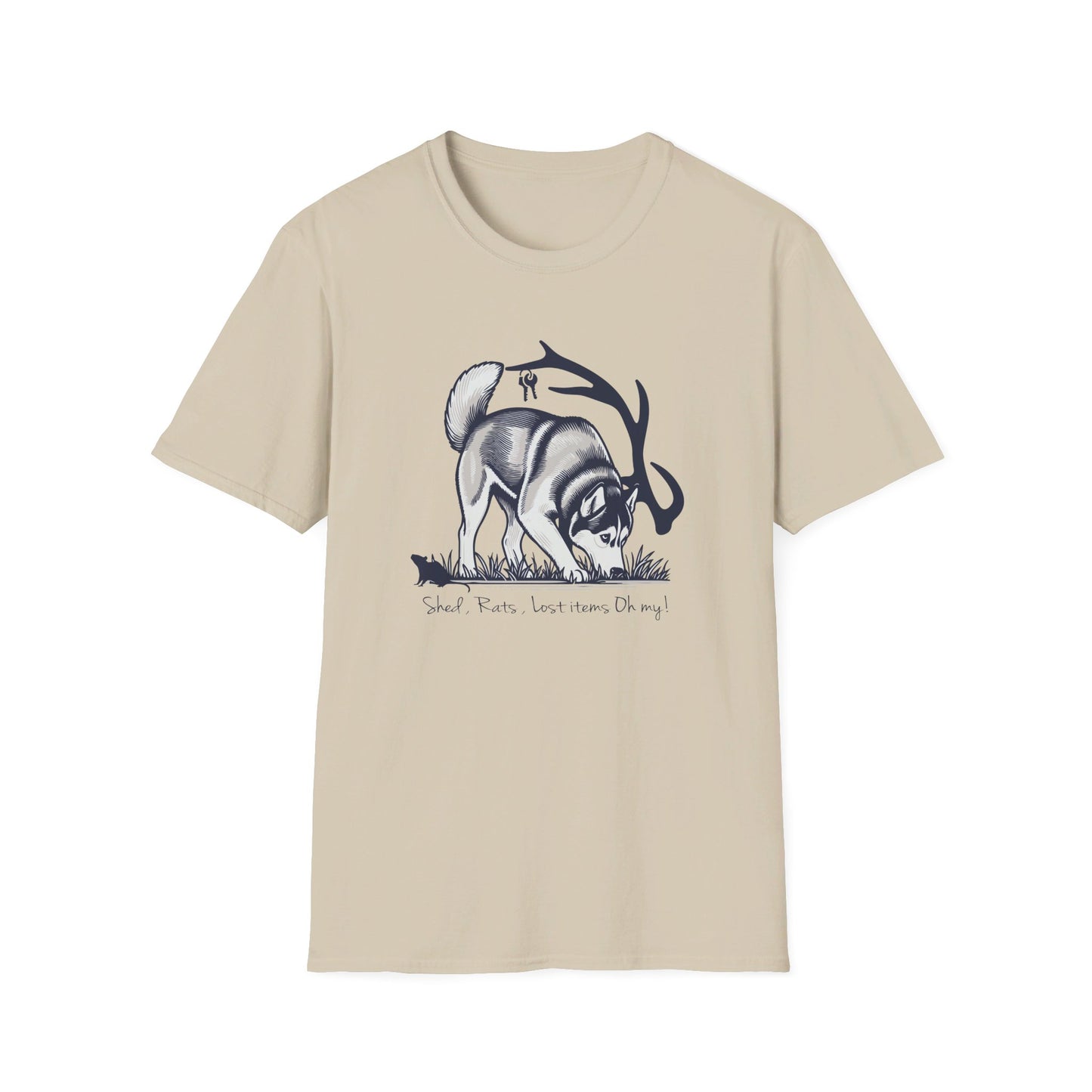 HUSKY - SHED RATS ITEM OH MY - Unisex Softstyle T-Shirt