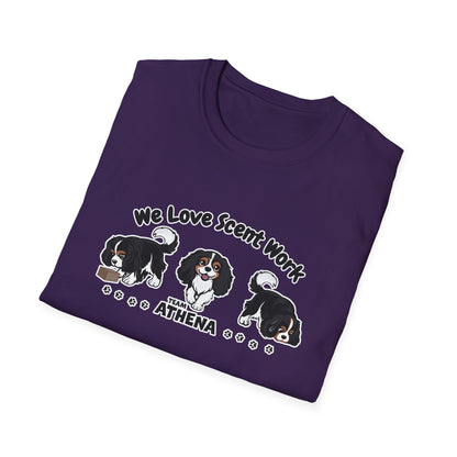 3 TEAM ATHENA SNIFF Unisex Softstyle T-Shirt