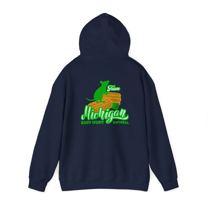 MICHIGAN BARN HUNT Unisex Heavy Blend™ Hooded Sweatshirt