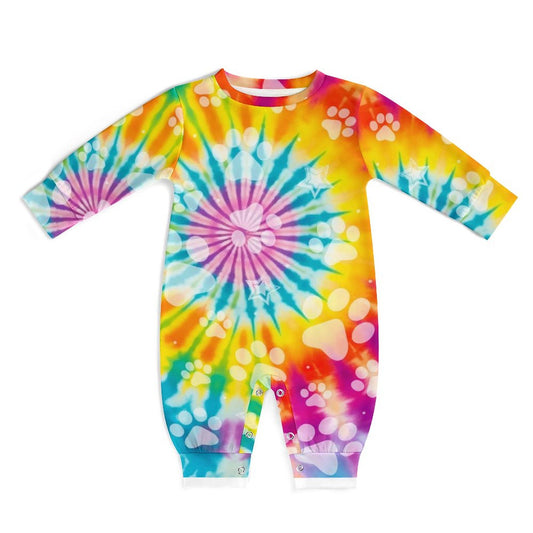 GROOVY PAWS  Baby Romper