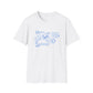 MAKE A SPLASH - BORDER COLLIE Unisex Softstyle T-Shirt