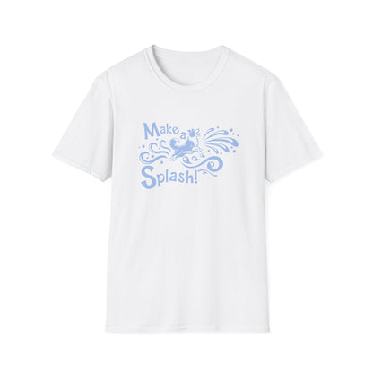 MAKE A SPLASH - BORDER COLLIE Unisex Softstyle T-Shirt