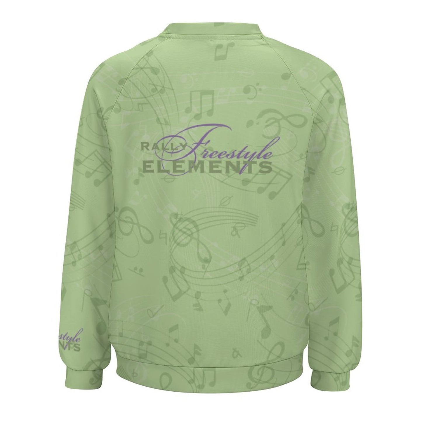 GREEN RALLY-FREE SWEATSHIRT