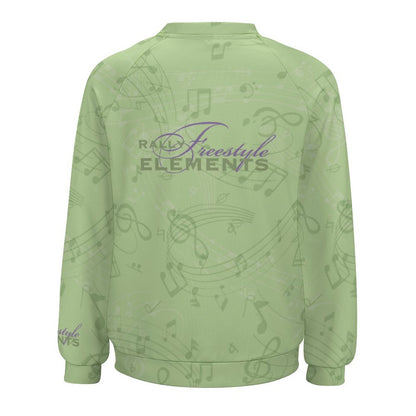 GREEN RALLY-FREE SWEATSHIRT