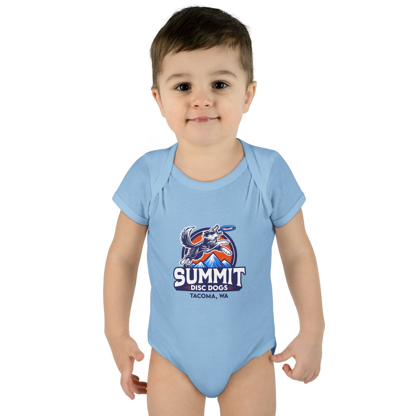 SUMMIT DISC DOGS Infant Baby Rib Bodysuit