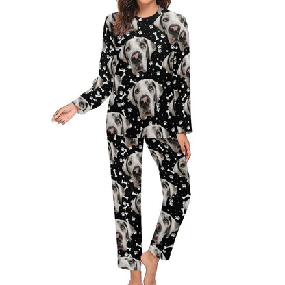 FACE w PAWS-n-BONES Women's 2-Piece Pj Set