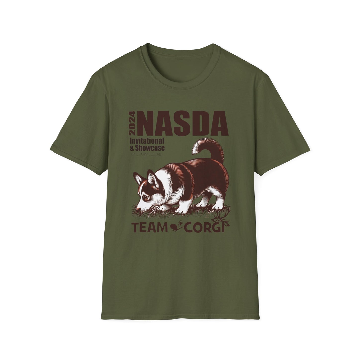 CORGI 2 NASDA  Unisex Softstyle T-Shirt
