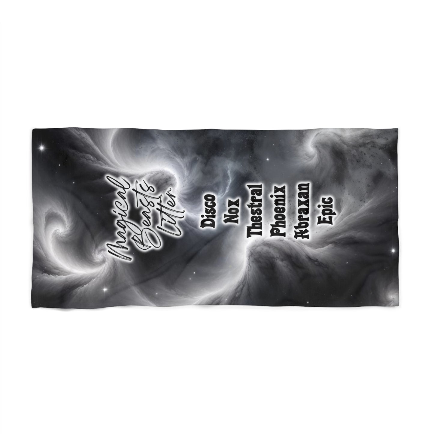 MAGICAL BEASTS LITTER Beach Towel