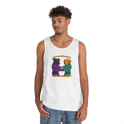 ROCKO SAM Unisex Heavy Cotton Tank Top