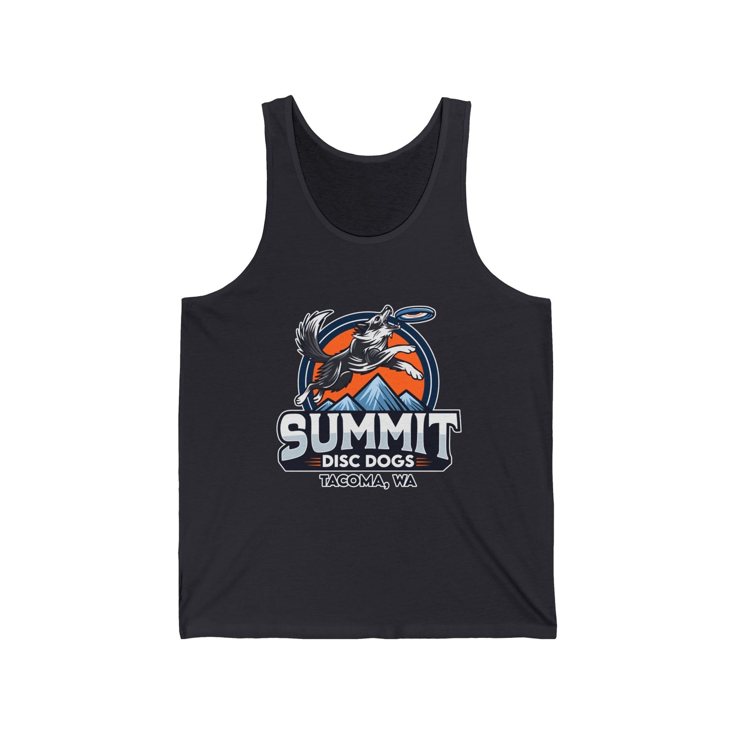 SUMMIT DISC DOGS  Unisex Jersey Tank