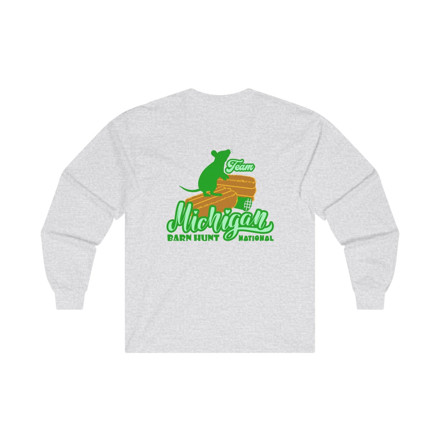 Team Michigan Unisex Ultra Cotton Long Sleeve Tee