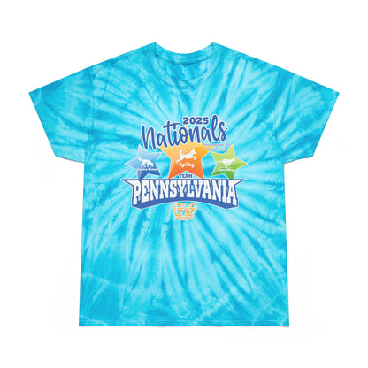 TEAM PA CPE 2025 Tie-Dye Tee, Cyclone
