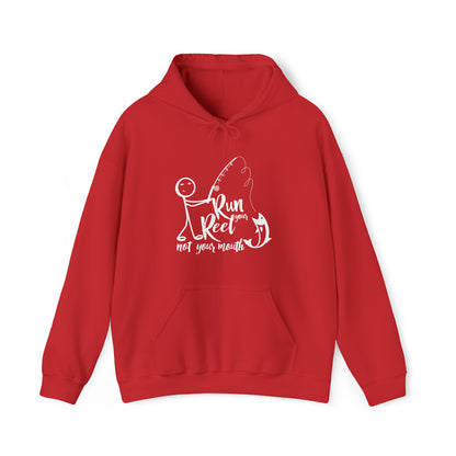 RUN YOUR REEL - 2 Unisex Heavy Blend™ Hooded Sweatshirt