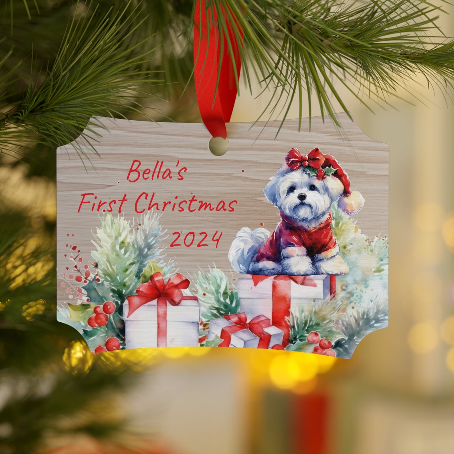 SAMPLE CUSTOM Plywood Ornaments