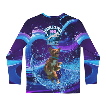 JUMPING K9 RANCH - PINK Long Sleeve Shirt