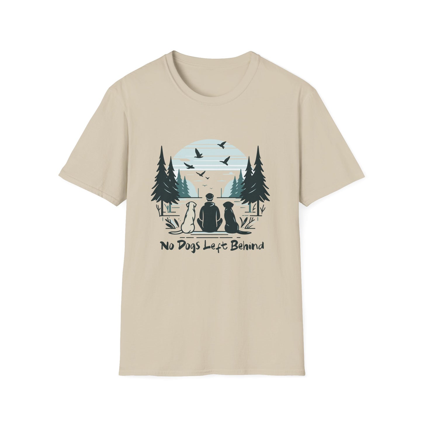 4 No Dogs Left Behind - Unisex Softstyle T-Shirt