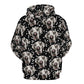 FACE w PAWS-n-BONES Hoodie