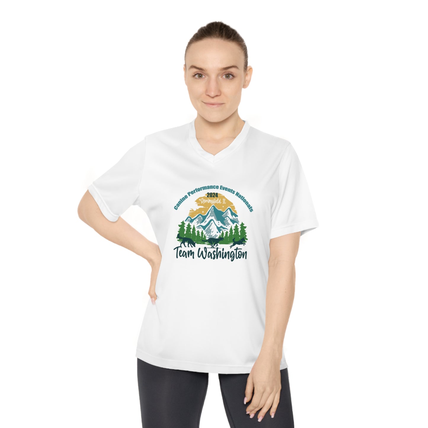 PNW CPE Women's Performance V-Neck T-Shirt