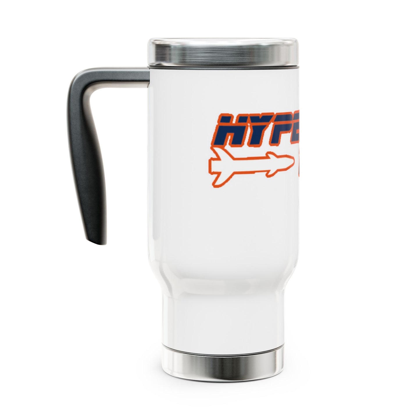 HYPERFLIGHT FLYBALL  Stainless Steel Travel Mug with Handle, 14oz
