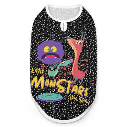LITTLE MONSTERS Custom Dog Vests-Fully Printed Mesh Pet Tank Tops