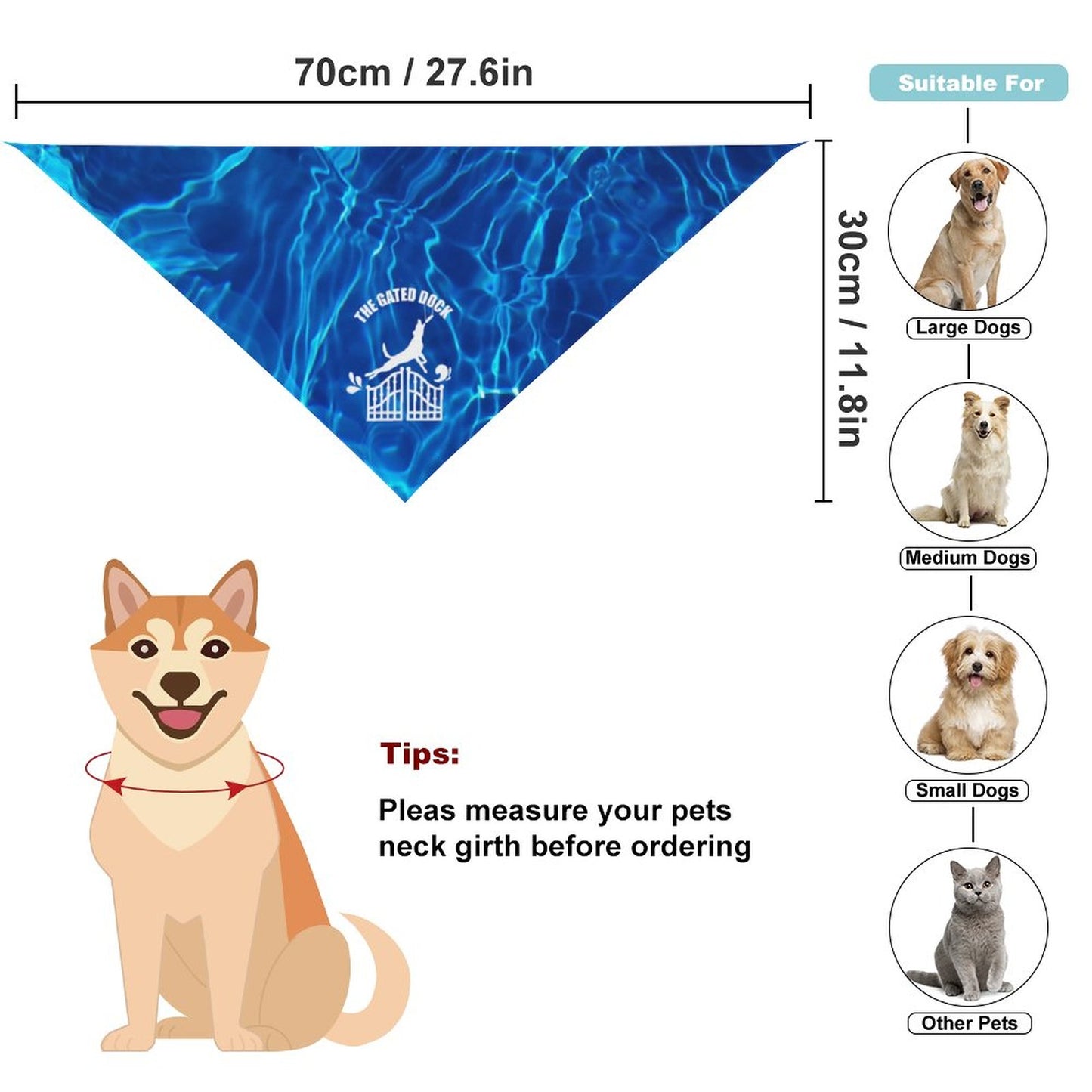 GATED DOCK - DOG Bandana