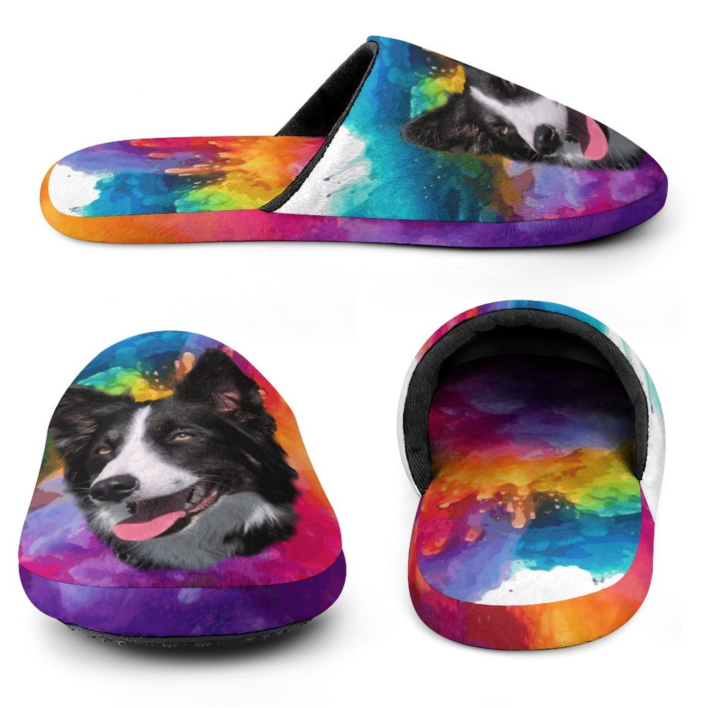 Flannel Ladies Cotton Slippers