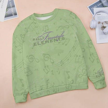 GREEN RALLY-FREE SWEATSHIRT