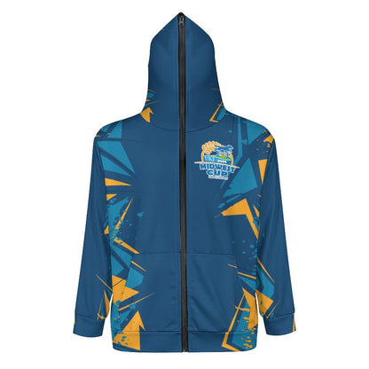 230gsm Custom Zip up Hoodie WY14 (All-Over Printing)