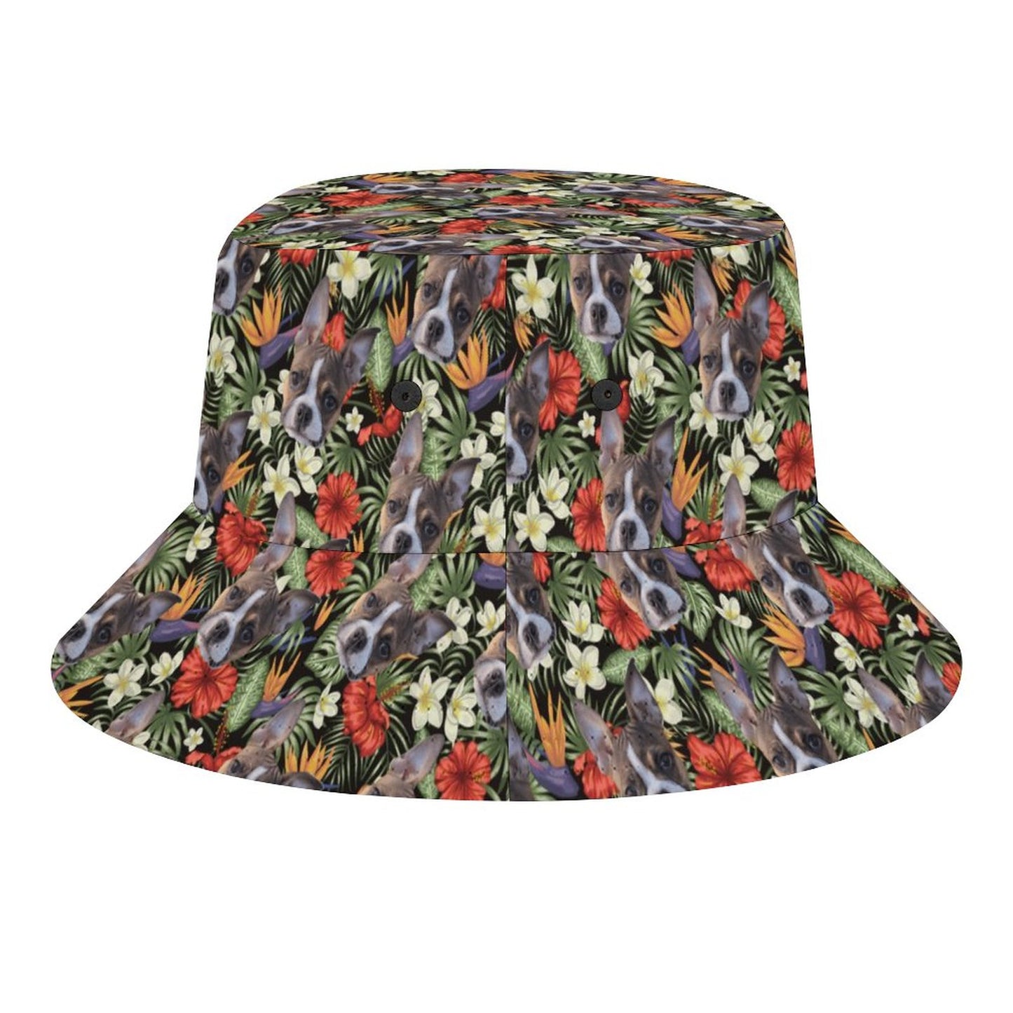HAWAIIAN STYLE FACE -  Unisex Bucket Hat