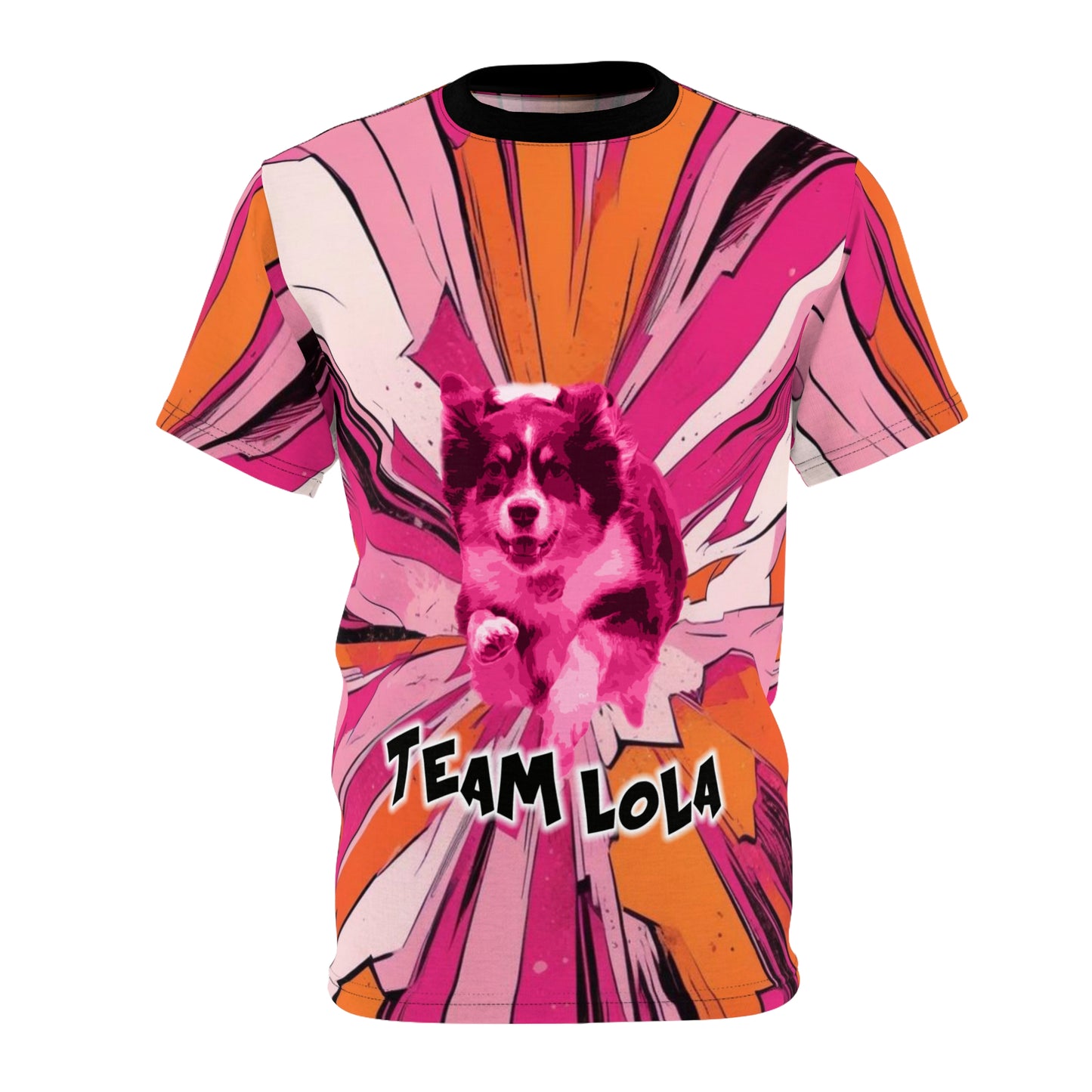 CUSTOM PINK ORANGE  JERSEY