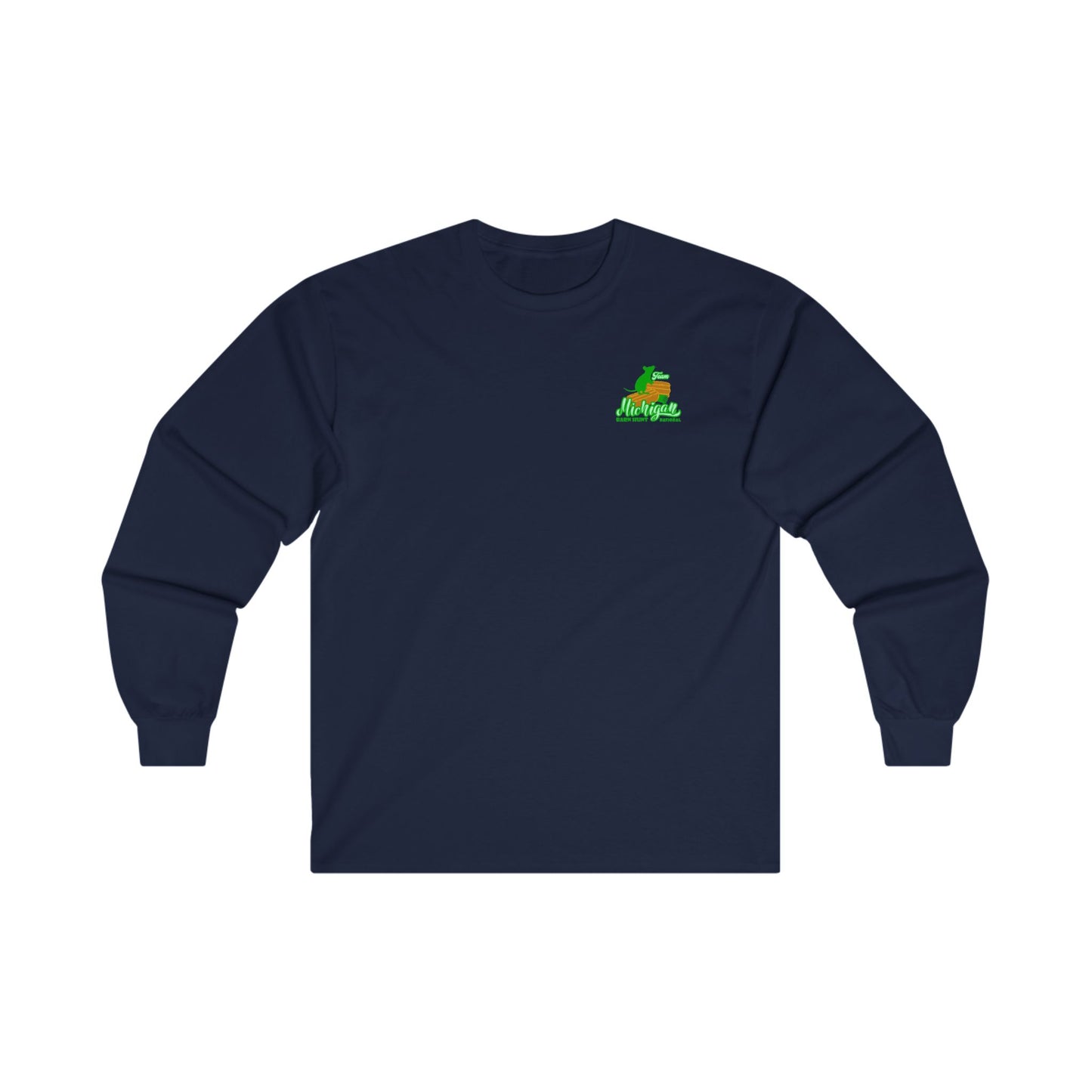 Team Michigan Unisex Ultra Cotton Long Sleeve Tee