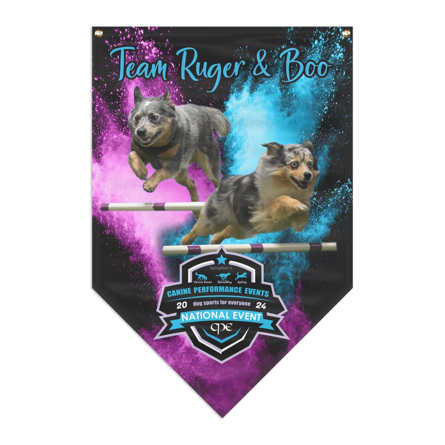 ruger roo  Pennant Banner